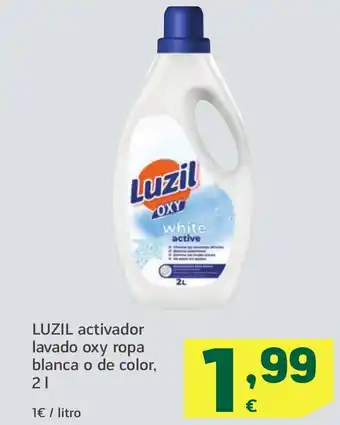 HiperDino LUZIL activador lavado oxy ropa blanca o de color oferta