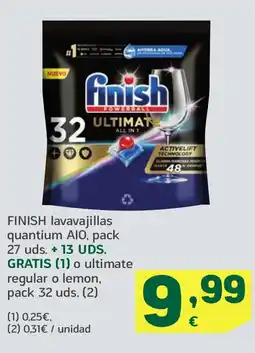 HiperDino FINISH lavav o ultimate regular o lemon ajillas quantium AIO oferta