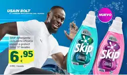 HiperDino SKIP detergente ciclo corto eficacia expert o protect color, 37 lavados oferta