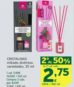 HiperDino CRISTALINAS mikado distintas variedades oferta
