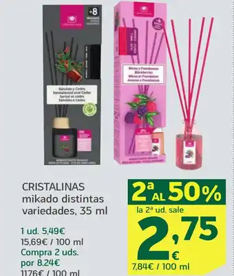 HiperDino CRISTALINAS mikado distintas variedades oferta