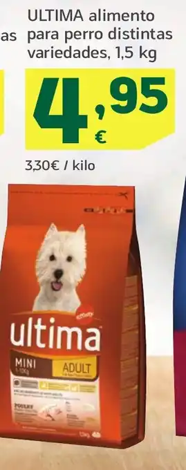 HiperDino ULTIMA alimento esterilizados distintas para perro distintas variedades oferta