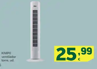 HiperDino KIMPO ventilador torre oferta