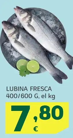 HiperDino Lubina fresca oferta