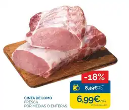 Supermercados La Despensa Cinta de lomo oferta