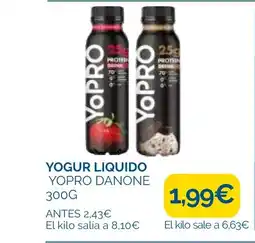 Supermercados La Despensa Yogur liquido yopro danone oferta