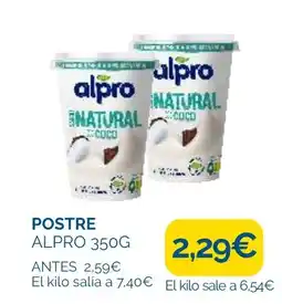 Supermercados La Despensa ALPRO Postre oferta