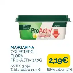 Supermercados La Despensa PRO-ACTIV Margarina colesterol flora oferta