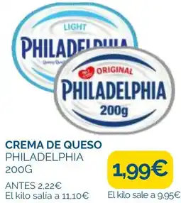 Supermercados La Despensa PHILADELPHIA Crema de queso oferta