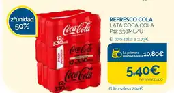 Supermercados La Despensa COCA COLA Refresco cola lata oferta