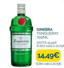Supermercados La Despensa TANQUERAY Ginebra oferta