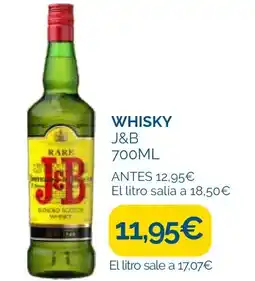 Supermercados La Despensa J&B Whisky oferta