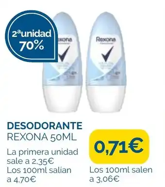 Supermercados La Despensa REXONA Desodorante oferta