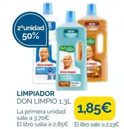 Supermercados La Despensa DON LIMPIO Limpiador oferta