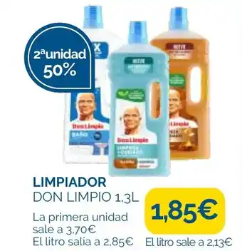 Supermercados La Despensa DON LIMPIO Limpiador oferta
