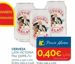 Supermercados La Despensa VICTORIA Cerveza oferta