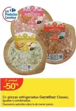 Carrefour Express En pizzas refrigeradas Carrefour Classic oferta