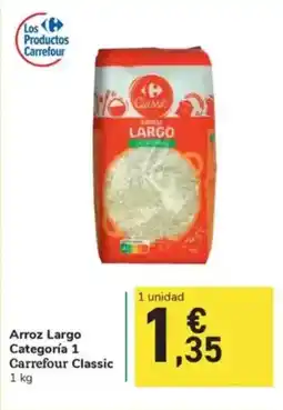 Carrefour Express Arroz Largo Categoría 1 Carrefour Classic oferta