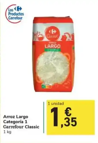Carrefour Express Arroz Largo Categoría 1 Carrefour Classic oferta