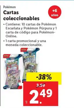 Ocine Cartas coleccionables oferta