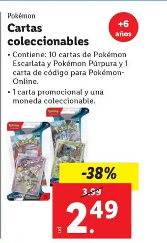 Ocine Cartas coleccionables oferta