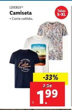 Ocine LIVERGY Camiseta oferta