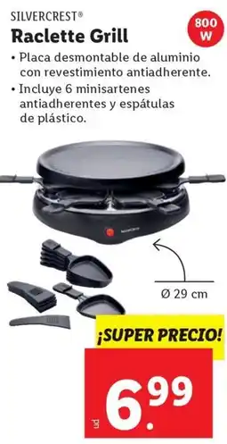 Ocine SILVERCREST Raclette Grill oferta