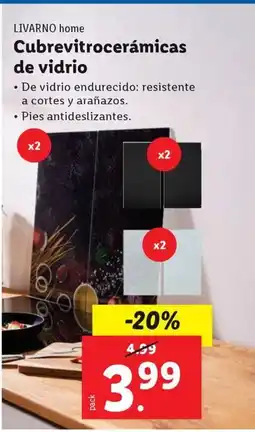 Ocine LIVARNO home Cubrevitrocerámicas de vidrio oferta
