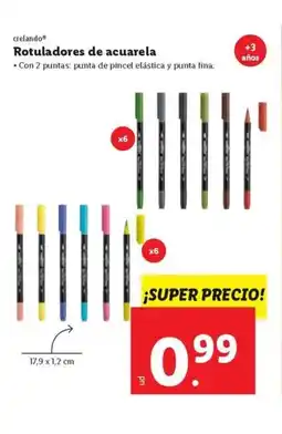 Ocine Rotuladores de acuarela oferta