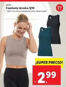 Ocine CRIVIT Camiseta técnica Q10 oferta