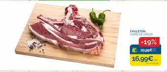 Cash Ecofamilia Chuletón lomo de añojo oferta
