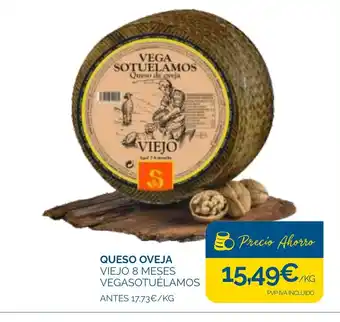 Cash Ecofamilia Queso oveja viejo 8 meses vegasotuélamos oferta