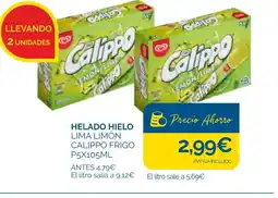 Cash Ecofamilia Helado hielo lima limón calippo frigo oferta