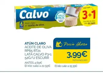 Cash Ecofamilia Atún claro aceite de oliva oferta