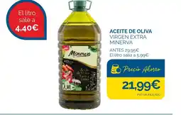Cash Ecofamilia MINERVA Aceite de oliva virgen extra oferta