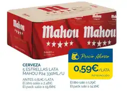 Cash Ecofamilia MAHOU Cerveza oferta