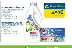 Cash Ecofamilia ARIE Detergente cápsulas costa mediterránea oferta