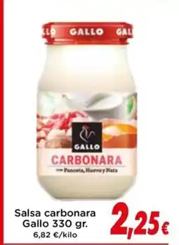 Proxi GALLO Salsa carbonara oferta