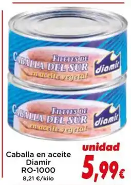 Proxi DIAMIR Caballa en aceite oferta