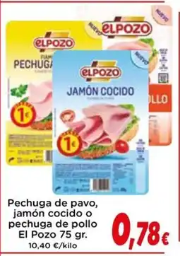 Proxi ELPOZO Pechuga de pavo, jamón cocido o pechuga de pollo oferta