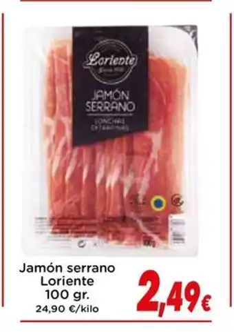 Proxi LORIENTE Jamón serrano oferta