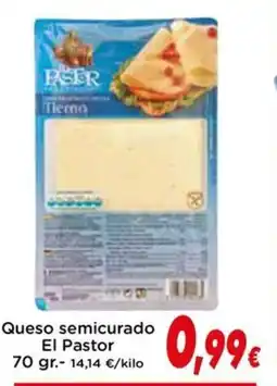 Proxi EL PASTOR Queso semicurado oferta