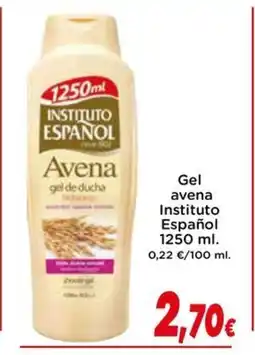 Proxi INSTITUTO ESPAÑOL Gel avena oferta