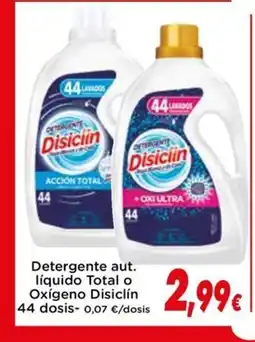 Proxi DISICLIN Detergente aut. líquido Total o Oxígeno oferta