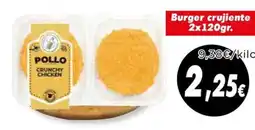 Proxi Burger crujiente oferta