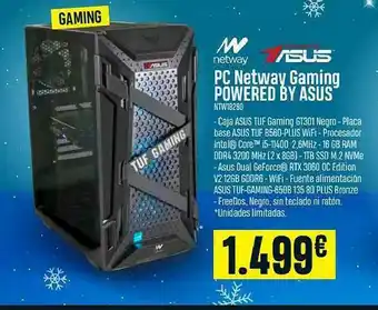 Beep Pc Netway Gaming Powered By Asus oferta