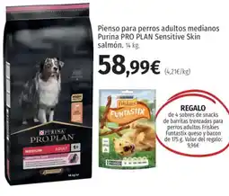 El Corte Inglés PRO PLAN Pienso para perros adultos medianos Purina Sensitive Skin salmón. oferta