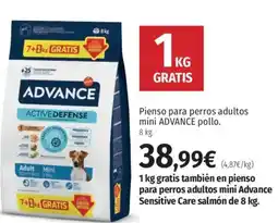 El Corte Inglés ADVANCE Pienso para perros adultos mini pollo. oferta