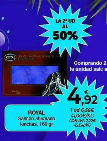 Hugo Boss La 2a Ud Al 50% Royal Salmón Ahumado Lonchas oferta