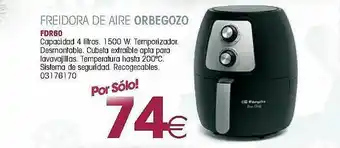 Master Cadena Freidora De Aire Orbegozo Fdr60 oferta